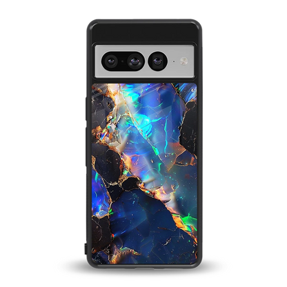 Mystic Marble back phone cover | glass case for google pixel 7 pro