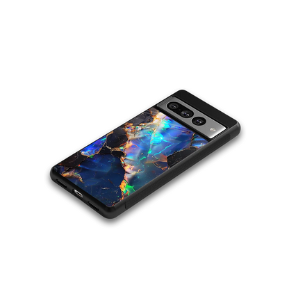 Mystic Marble google pixel 7 pro mobile cover | shockproof glass phone case