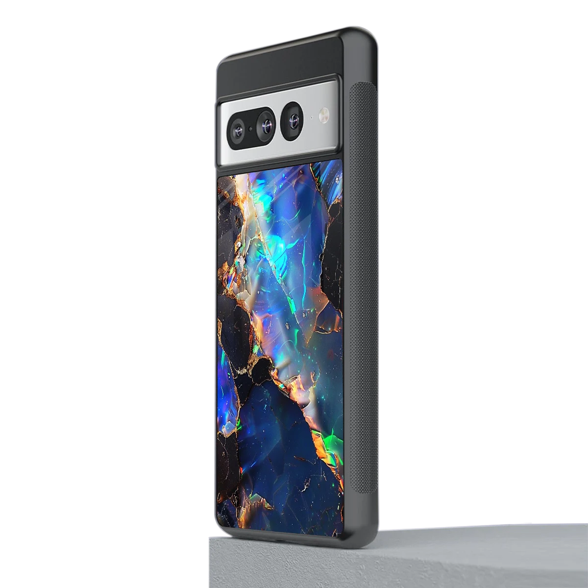 Mystic Marble stylish phone case for google pixel 7 pro | glossy glass and slim fit