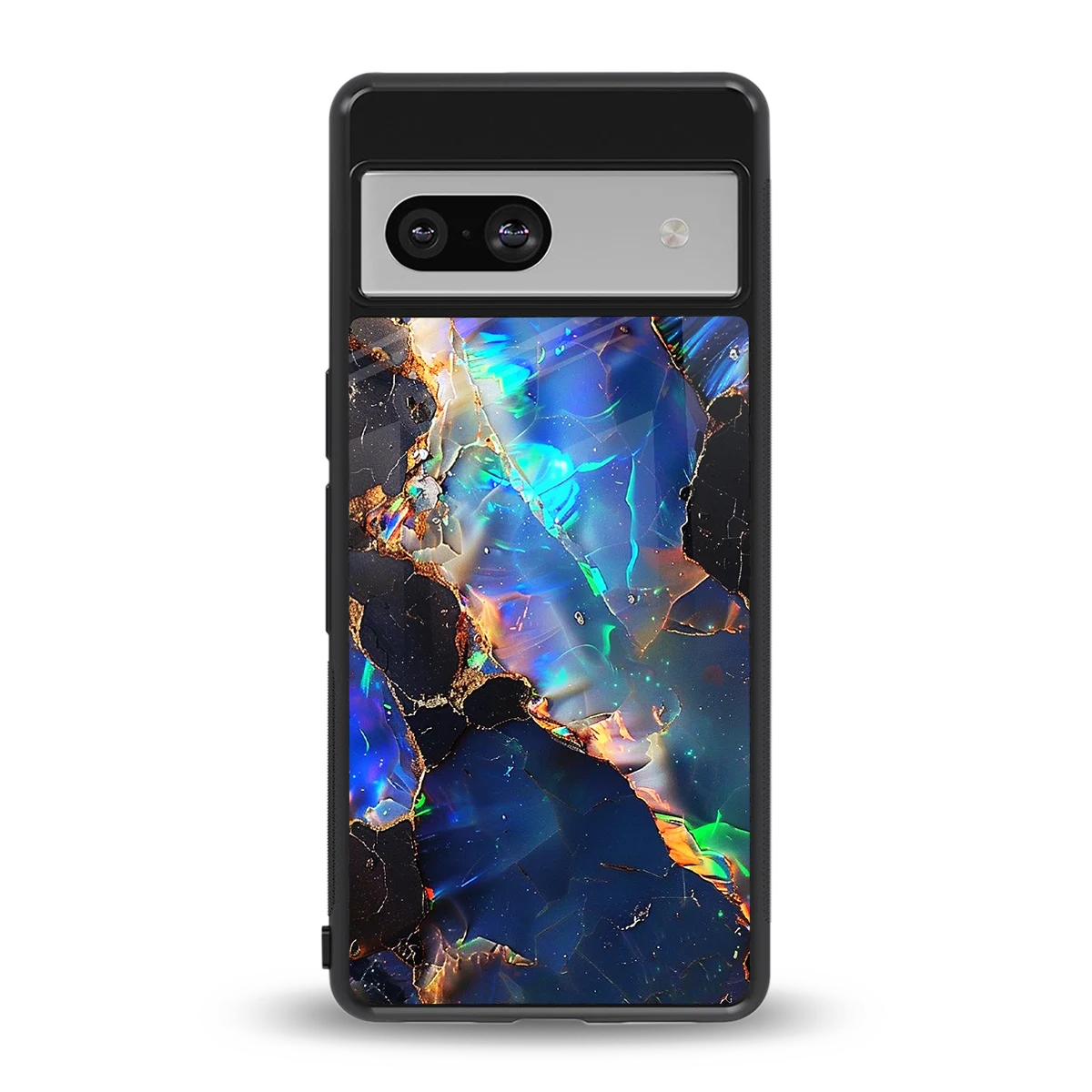 Mystic Marble back phone cover | glass case for google pixel 7a