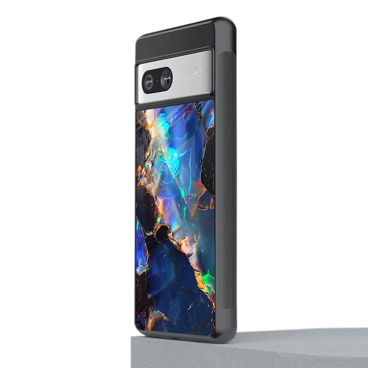 Mystic Marble stylish phone case for google pixel 7 | glossy glass and slim fit
