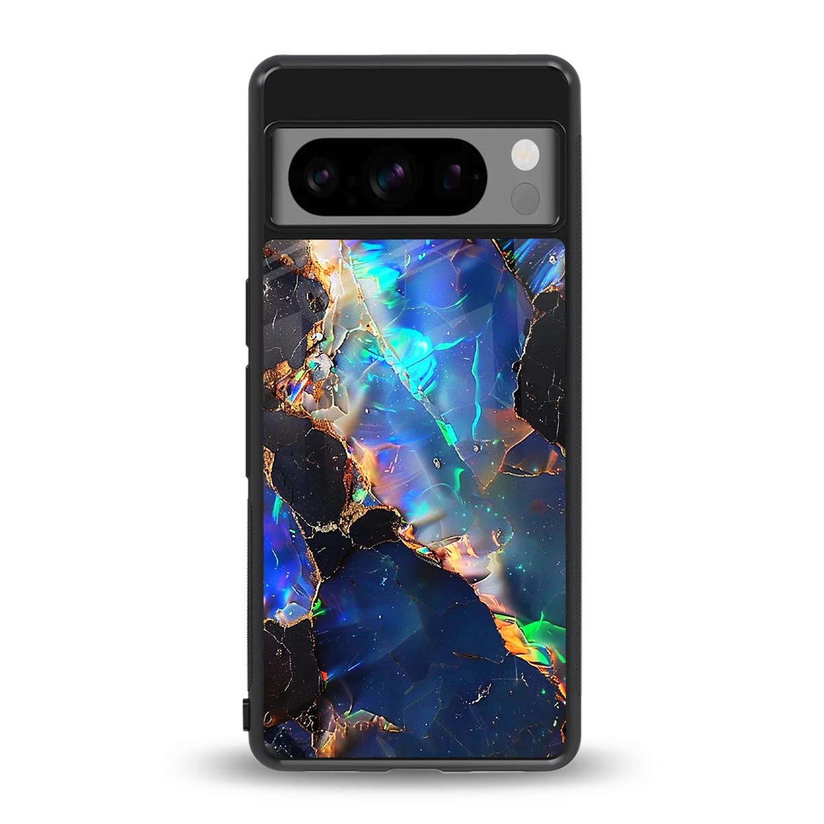 Mystic Marble back phone cover | glass case for google pixel 8 pro