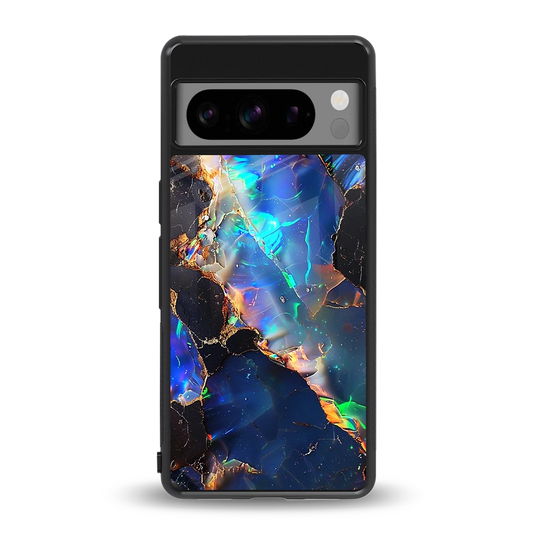 Mystic Marble back phone cover | glass case for google pixel 8 pro
