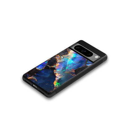 Mystic Marble google pixel 8 pro mobile cover | shockproof glass phone case