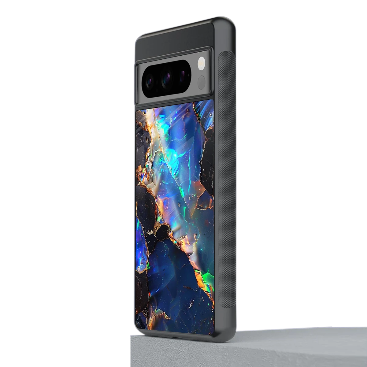 Mystic Marble stylish phone case for google pixel 8 pro | glossy glass and slim fit