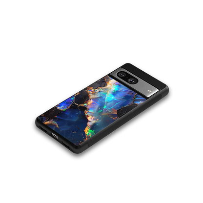 Mystic Marble google pixel 8 mobile cover | shockproof glass phone case