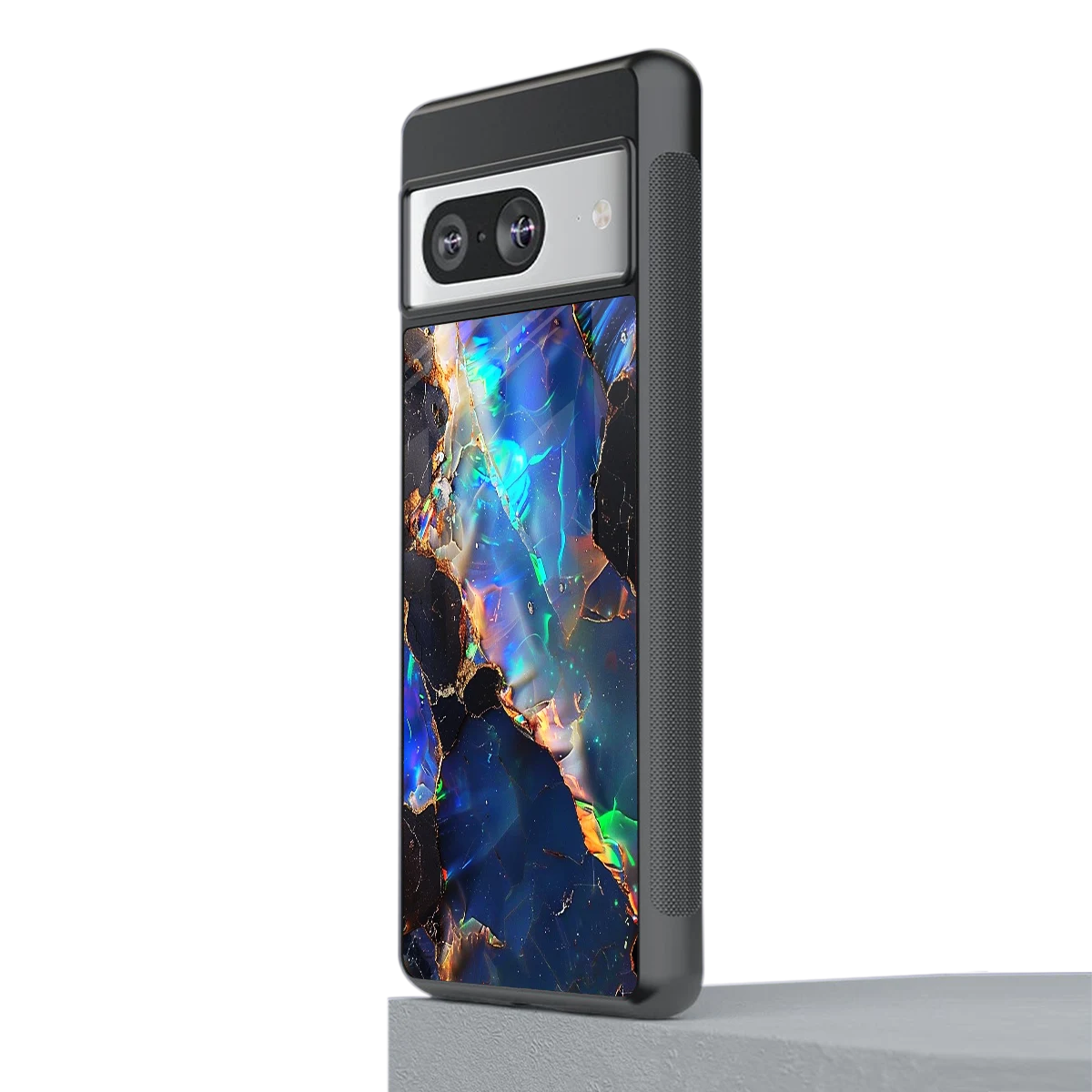 Mystic Marble stylish phone case for google pixel 8 | glossy glass and slim fit