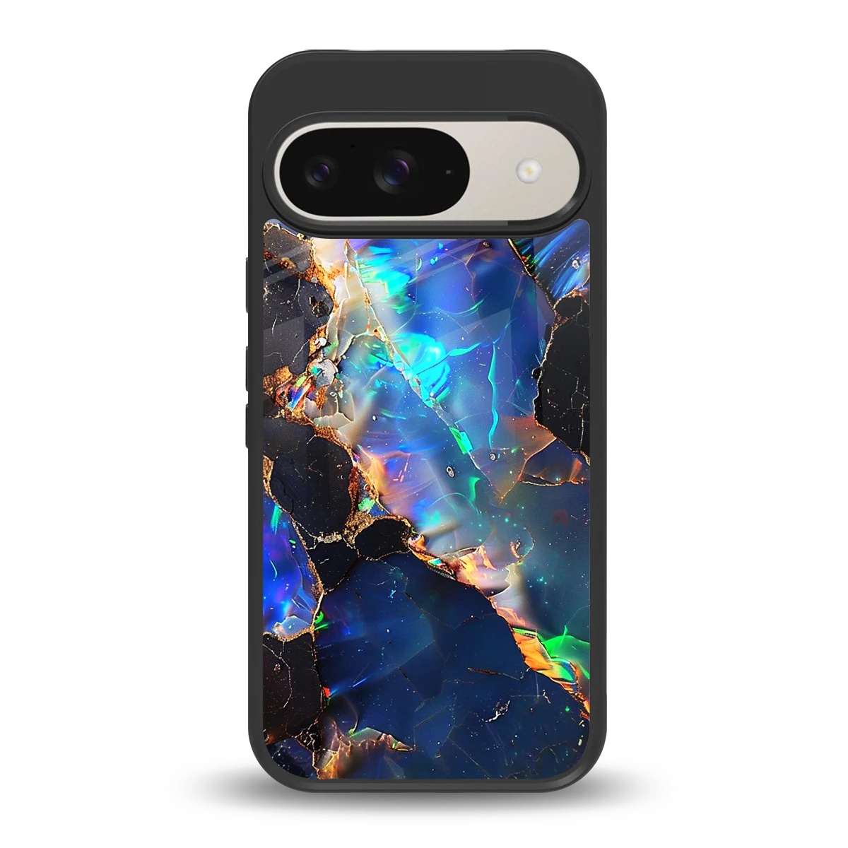 Mystic Marble back phone cover | glass case for google pixel 9