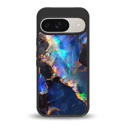 Mystic Marble back phone cover | glass case for google pixel 9