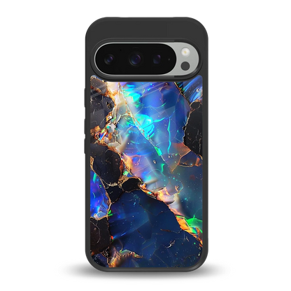 Mystic Marble back phone cover | glass case for google pixel 9 pro