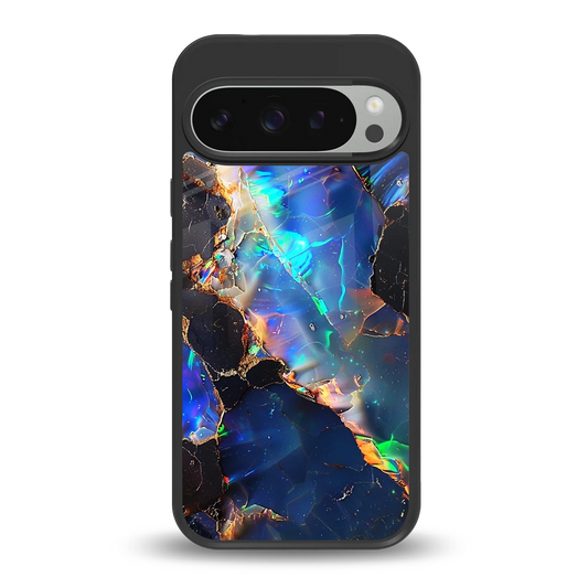 Mystic Marble back phone cover | glass case for google pixel 9 pro