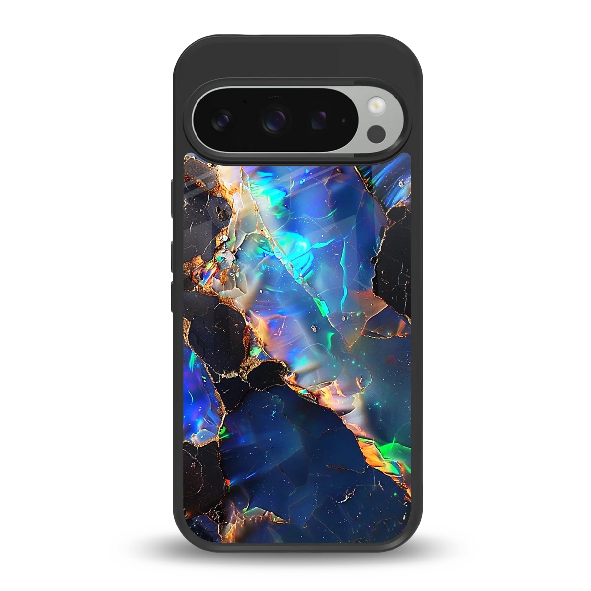 Mystic Marble back phone cover | glass case for google pixel 9 pro xl