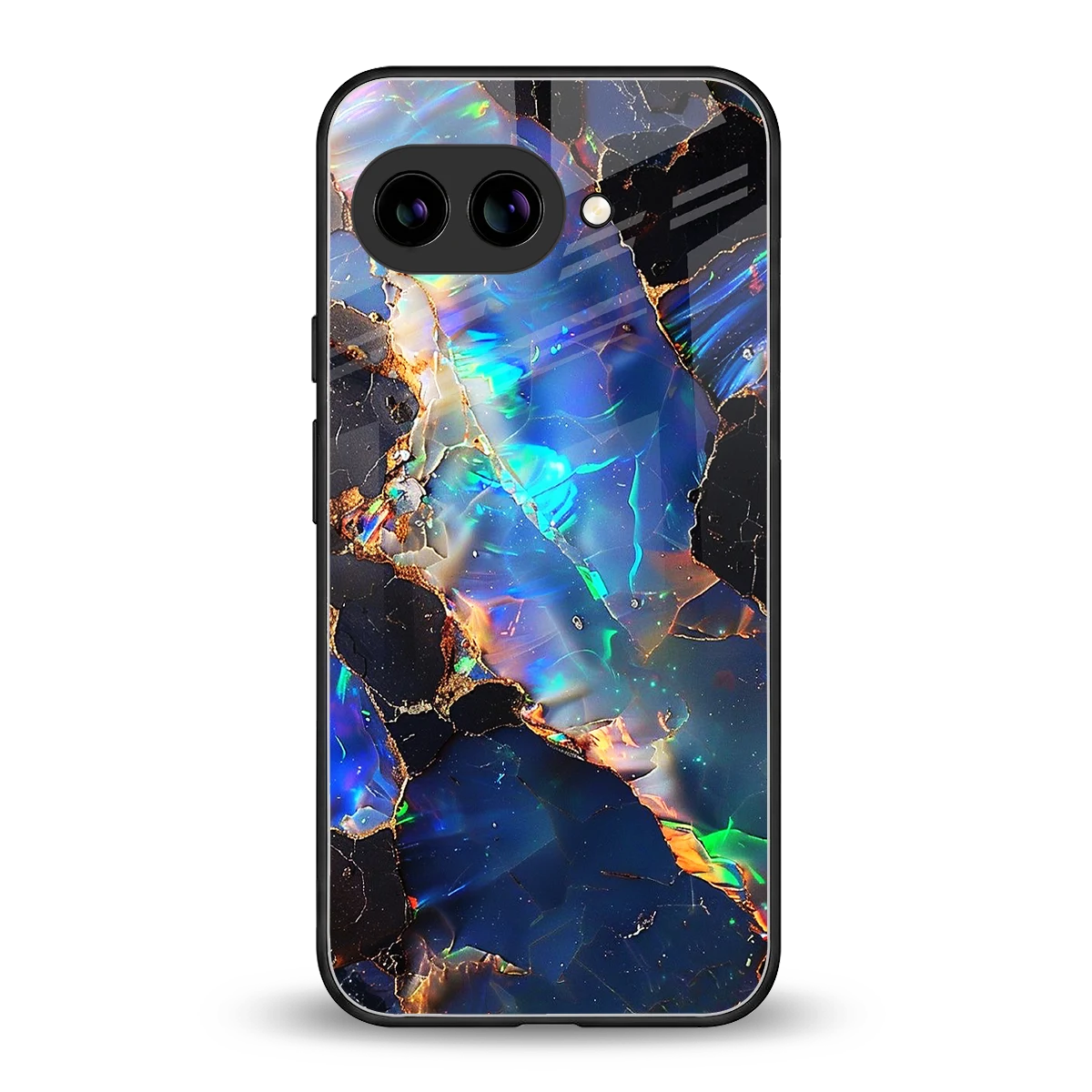 Mystic Marble back phone cover | glass case for google pixel 10a