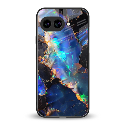 Mystic Marble back phone cover | glass case for google pixel 10a