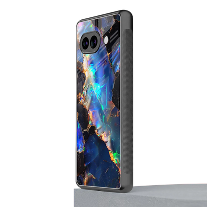 Mystic Marble google pixel 10a mobile cover | shockproof glass phone case
