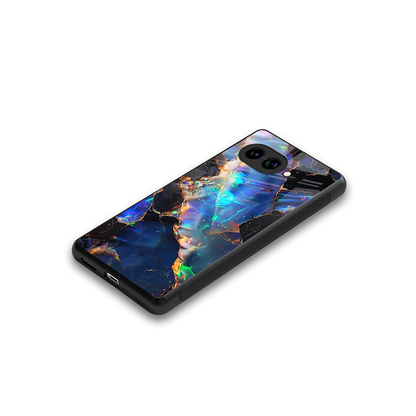Mystic Marble stylish phone case for google pixel 10a | glossy glass and slim fit