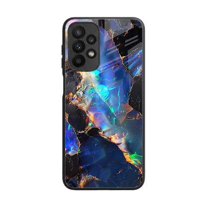 Mystic Marble back phone cover | glass case for samsung galaxy a23