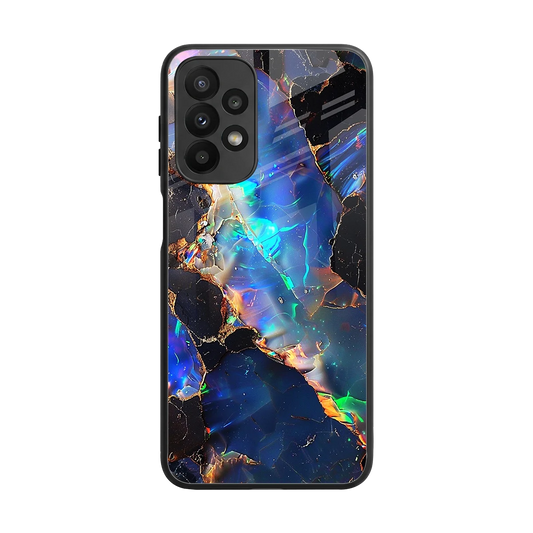 Mystic Marble back phone cover | glass case for samsung galaxy a23