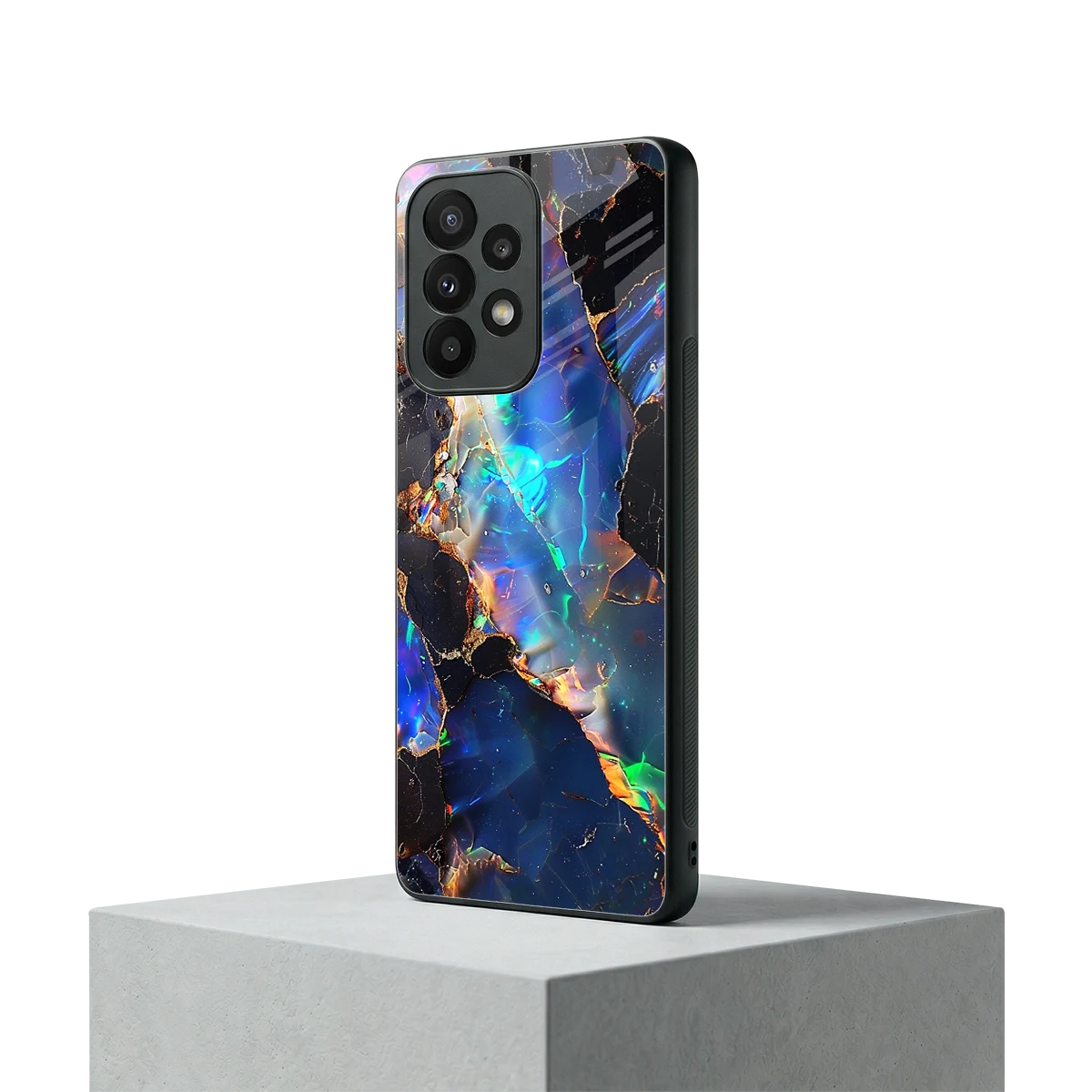 Mystic Marble samsung galaxy a23 mobile cover | shockproof glass phone case