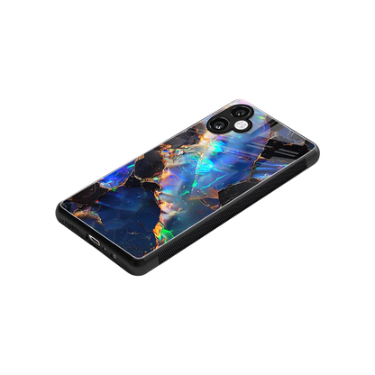 Mystic Marble stylish phone case for samsung galaxy a06 5g | glossy glass and slim fit