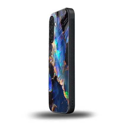 Mystic Marble samsung galaxy m34 5g mobile cover | shockproof glass phone case