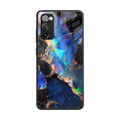 Mystic Marble back phone cover | glass case for samsung galaxy s20 fe