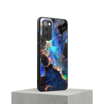 Mystic Marble samsung galaxy s20 fe mobile cover | shockproof glass phone case
