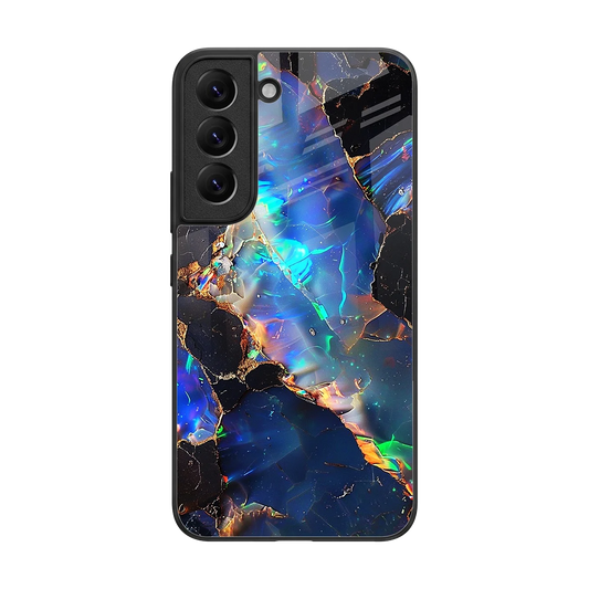 Mystic Marble back phone cover | glass case for samsung galaxy s22