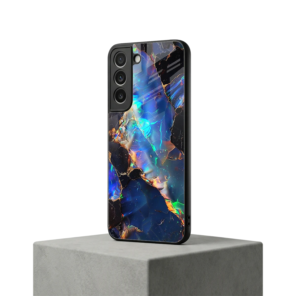 Mystic Marble samsung galaxy s22 mobile cover | shockproof glass phone case