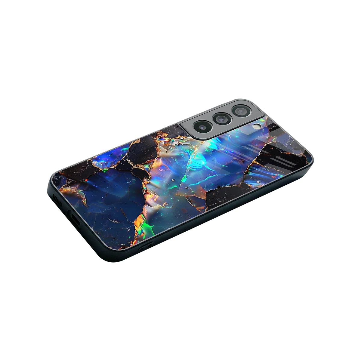 Mystic Marble stylish phone case for samsung galaxy s22 | glossy glass and slim fit