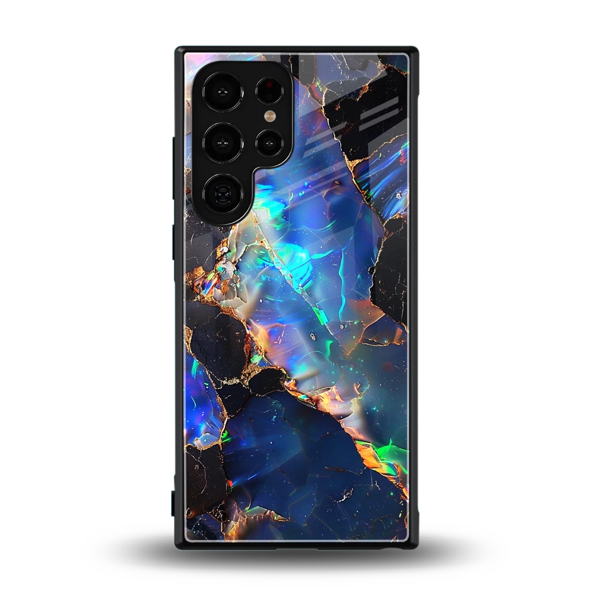 Mystic Marble back phone cover | glass case for samsung galaxy s24 ultra