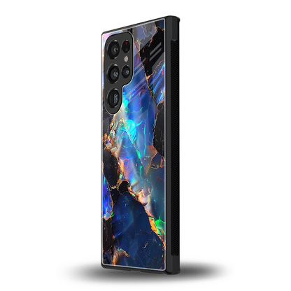 Mystic Marble samsung galaxy s23 ultra mobile cover | shockproof glass phone case