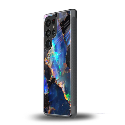 Mystic Marble samsung galaxy s25 ultra mobile cover | shockproof glass phone case