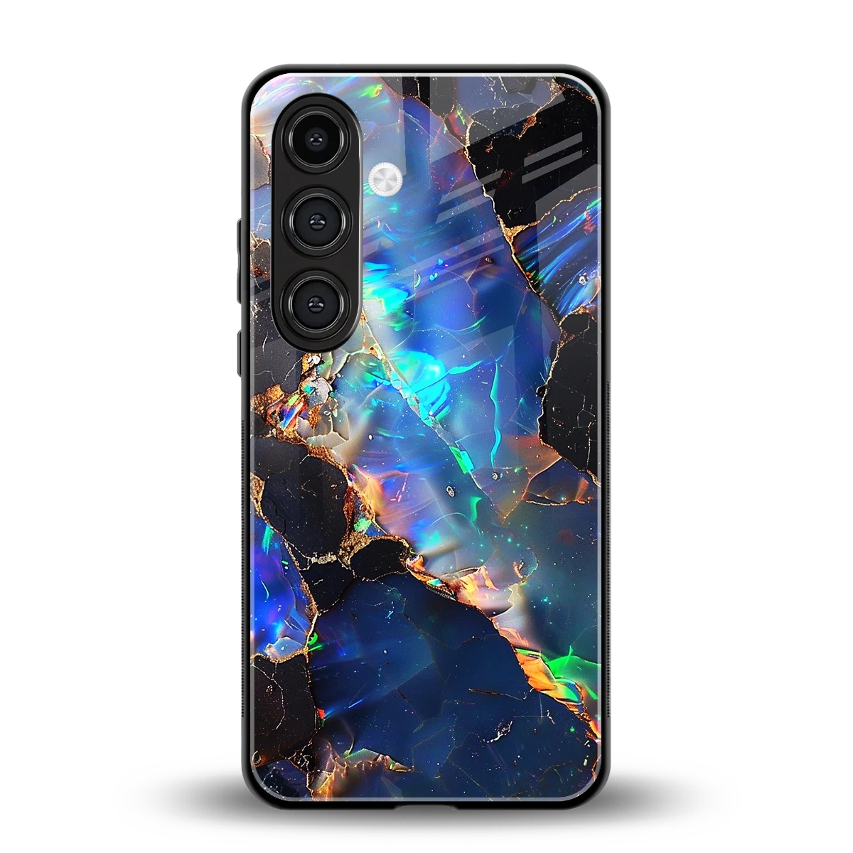 Mystic Marble back phone cover | glass case for samsung galaxy s24 plus