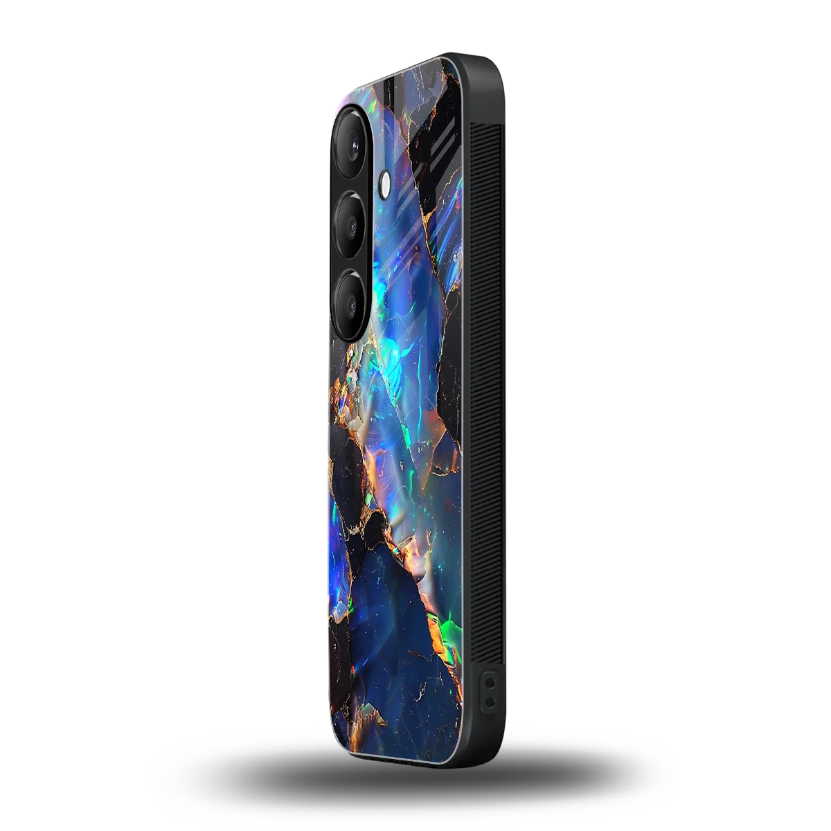 Mystic Marble samsung galaxy s24 mobile cover | shockproof glass phone case