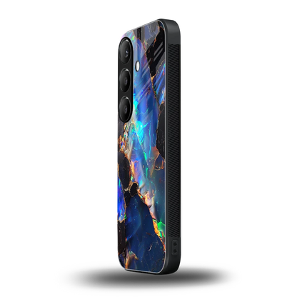 Mystic Marble samsung galaxy s24 mobile cover | shockproof glass phone case