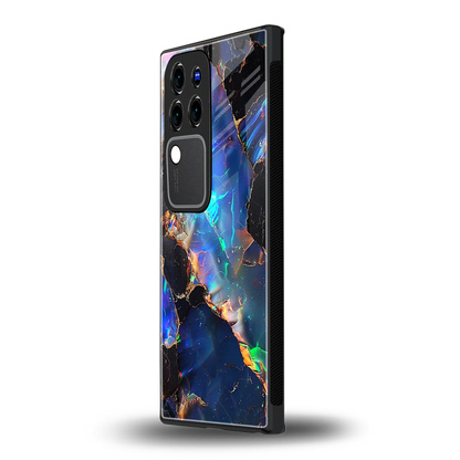 Mystic Marblevivo v30 pro mobile cover | shockproof glass phone case
