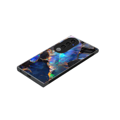 Mystic Marble stylish phone case for vivo v40 pro | glossy glass and slim fit