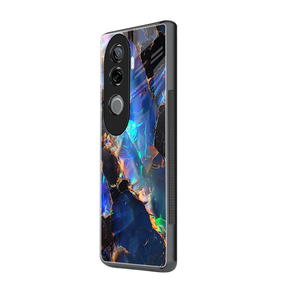Mystic Marble vivo v40e mobile cover | shockproof glass phone case