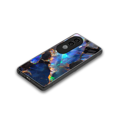 Mystic Marble stylish phone case for vivo v40e | glossy glass and slim fit