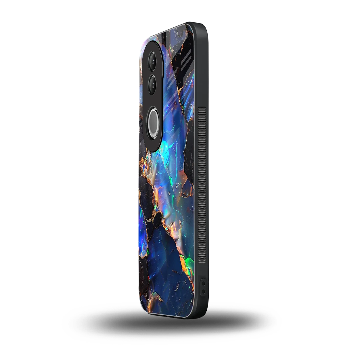 Mystic Marble vivo v50 mobile cover | shockproof glass phone case