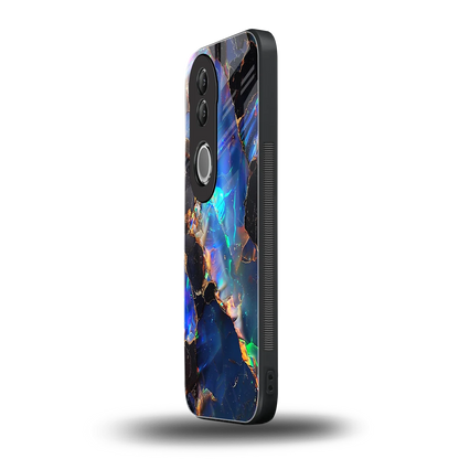 Mystic Marble vivo v50 mobile cover | shockproof glass phone case