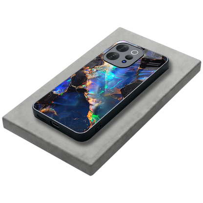 Mystic Marble stylish phone case for vivo v70 elite | glossy glass and slim fit