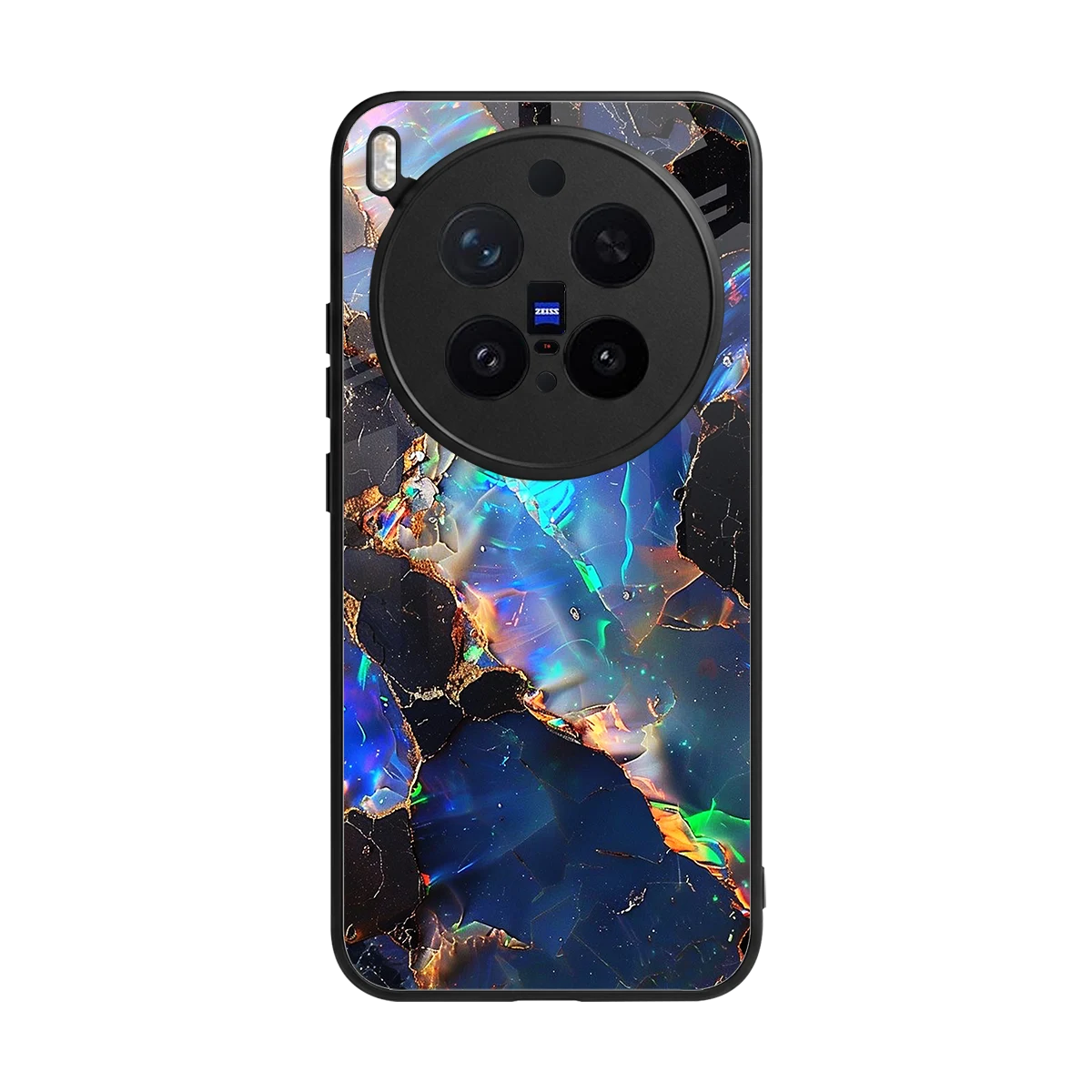 Mystic Marble back phone cover | glass case for vivo x300 pro