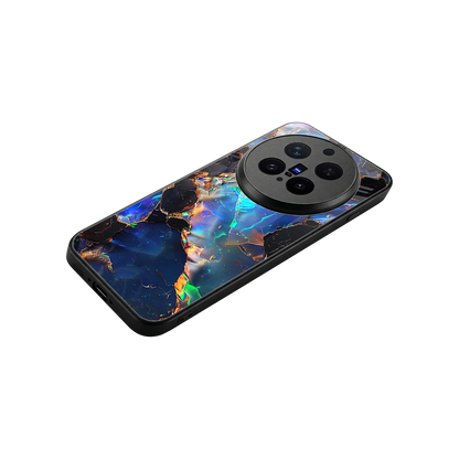 Mystic Marble stylish phone case for vivo x300 pro | glossy glass and slim fit