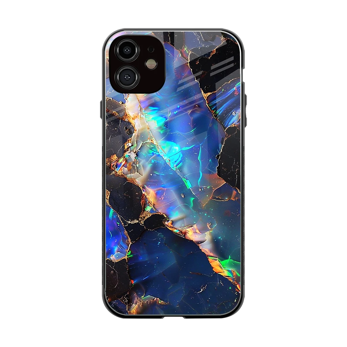Mystic Marble back phone cover | glass case for iphone 12