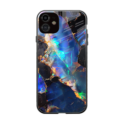 Mystic Marble back phone cover | glass case for iphone 12