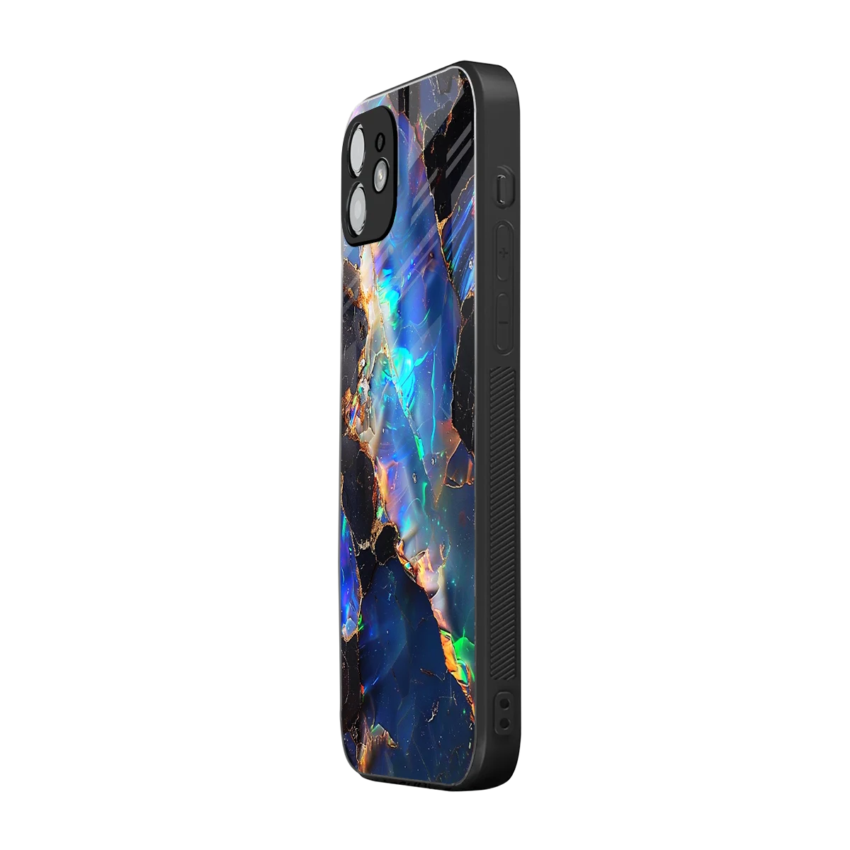 Mystic Marble iphone 12 mobile cover | shockproof glass phone case