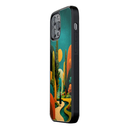 Trendy Glass Back Mobile Case for iPhone, Samsung, Redmi, OnePlus, Google Pixel, Motorola