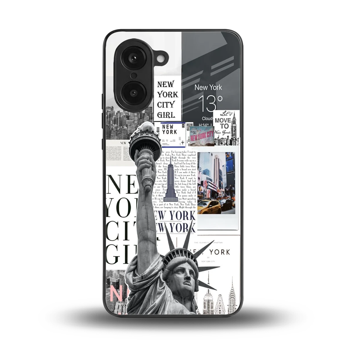 NY Dream back phone cover | glass case for oneplus nord ce5 5g